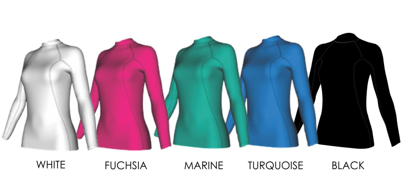 LADIES 2850 Ocean Tec Wetsuits and Rashguards Made in the USA